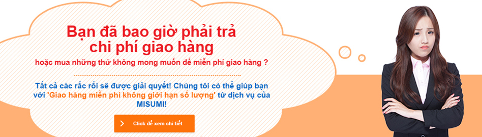 Giao hàng miễn phí không có số lượng tối thiểu